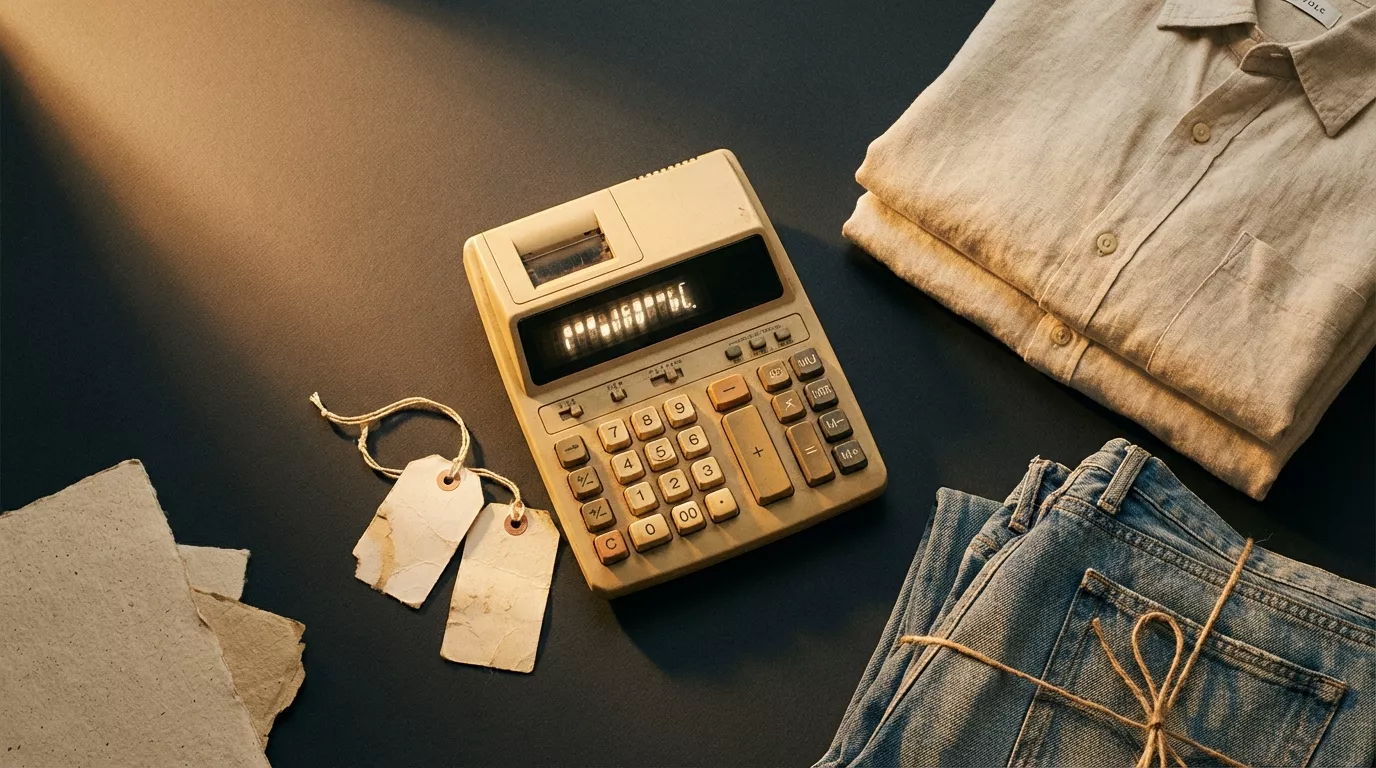 Kalkulacja marży na paczkach vintage