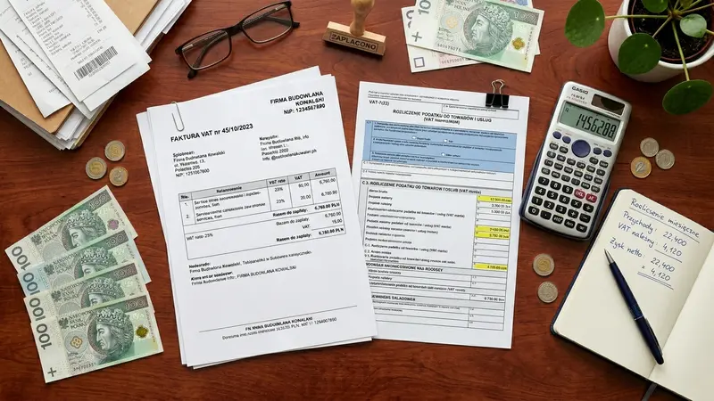 Dokumenty podatkowe sklep z odzieżą używaną