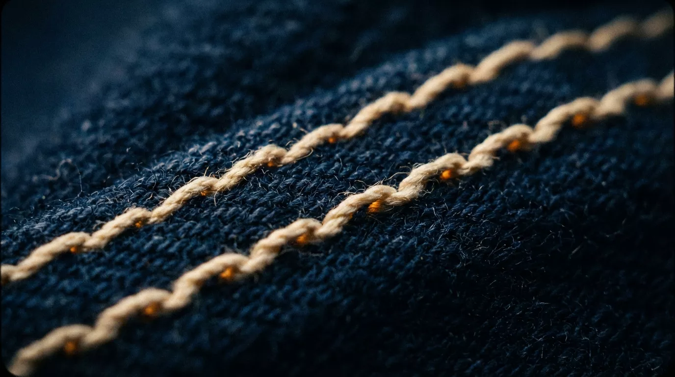 Szwy Ralph Lauren — jakość wykończenia oryginału